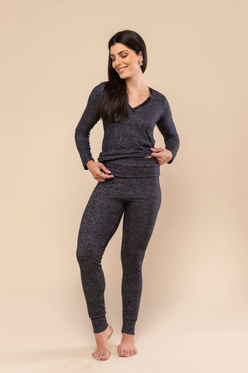 Calça Legging Lush Thermo Preta