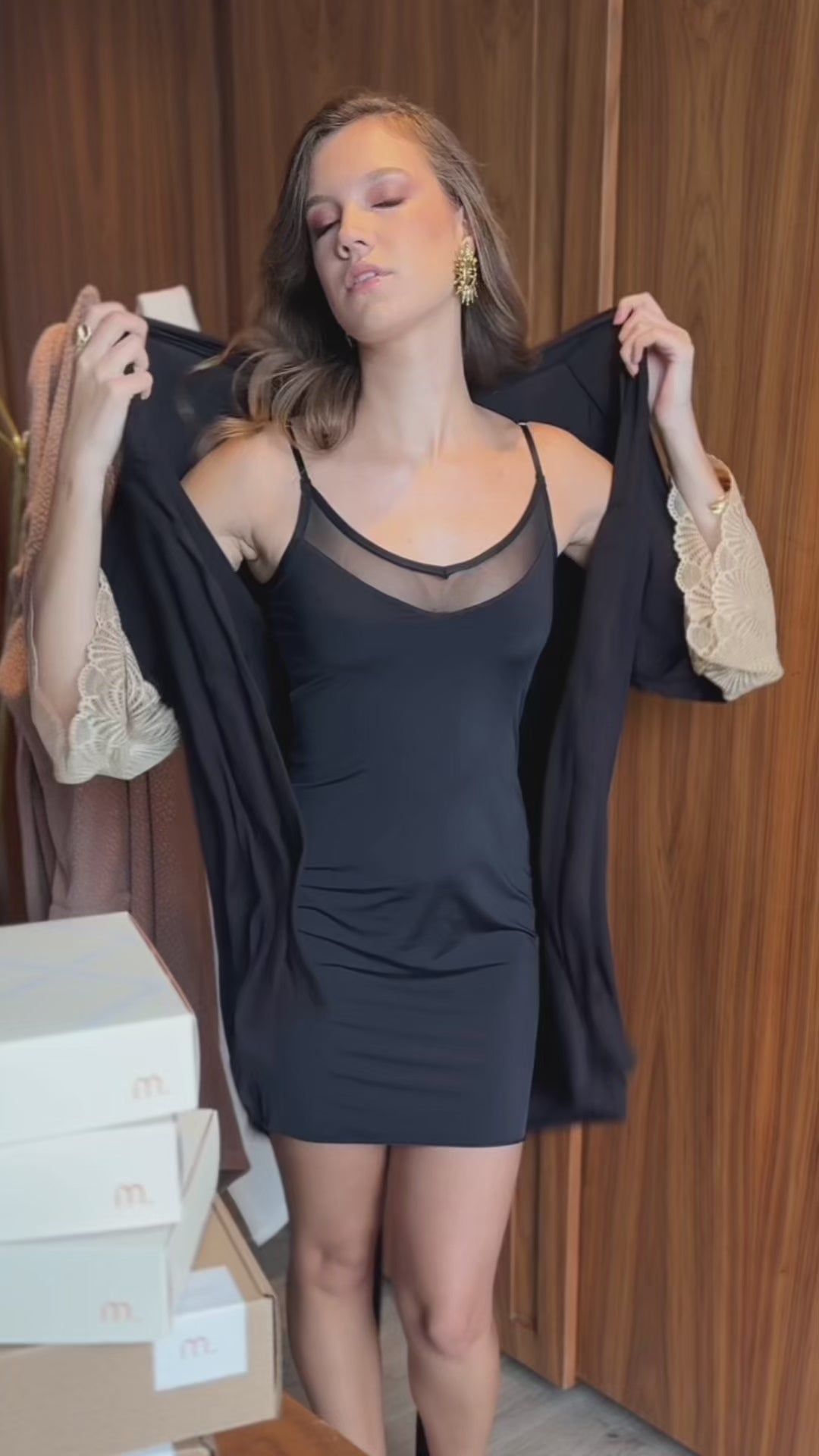 Camisola Underground com Top Embutido - Preto