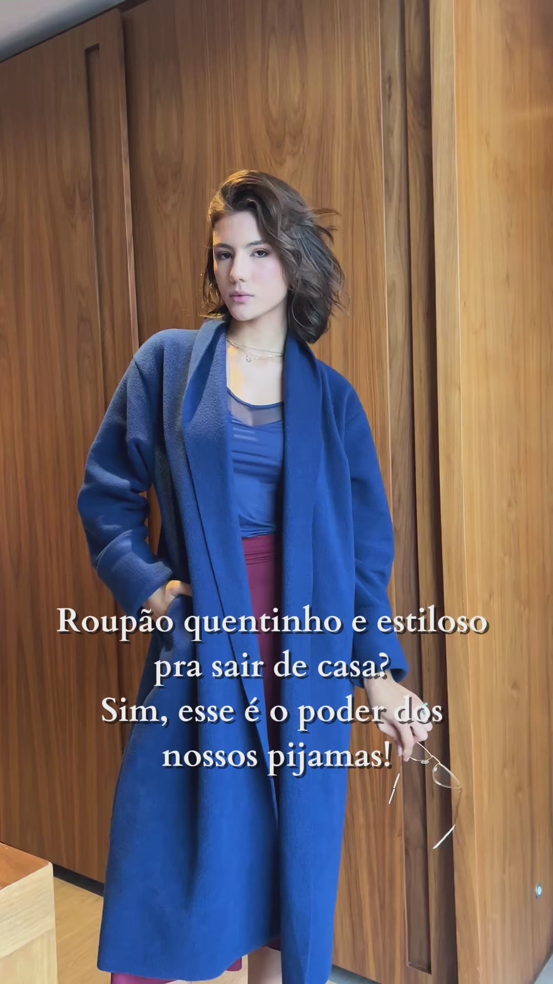 Roupão Storm Soft Fleece - Marinho